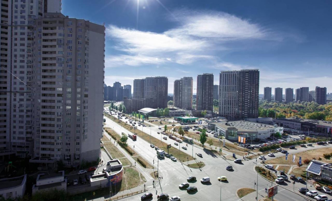 Сонячна Квартира На Княжому Затоні Kyjev Exteriér fotografie